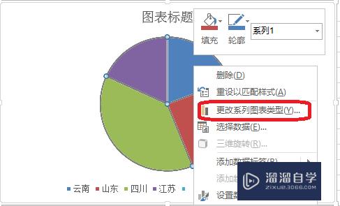 Excel双层饼图怎么做(excel双层饼图做法)