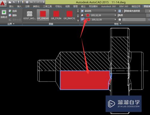 CAD2015填充图形技巧教程(cad2015填充图案怎么操作)