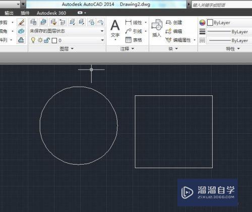 CAD怎么画出矩形和圆形(cad怎么画出矩形和圆形图)