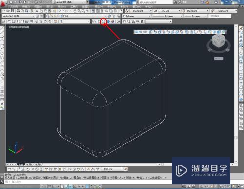 CAD怎样使用圆角边(cad圆角边怎么用)