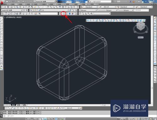 CAD怎样使用圆角边(cad圆角边怎么用)