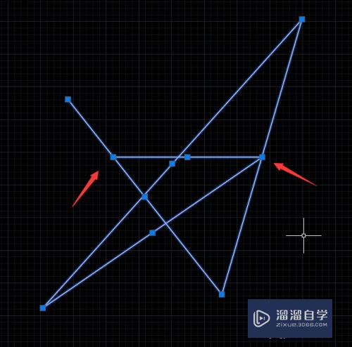 CAD如何查出自交叉线(cad线交叉了怎么表明)
