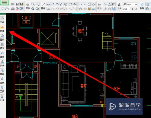 CAD如何画出建筑图图框(cad如何画出建筑图图框)