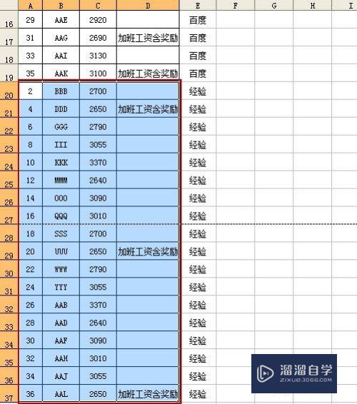 Excel如何实现表格分栏打印(excel如何实现表格分栏打印)