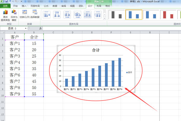 在excel中做图表,横坐标和纵坐标如何调换?