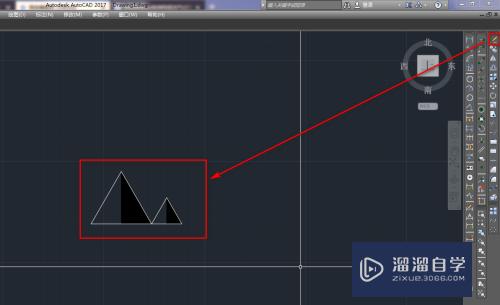 使用CAD绘制通信制图中的假山石图示