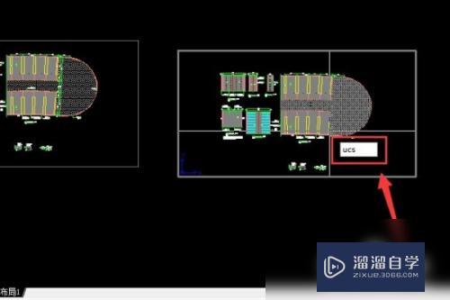 CAD中怎么在布局中旋转图形但模型不旋转？