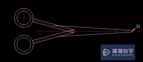 CAD中如何画剪刀？