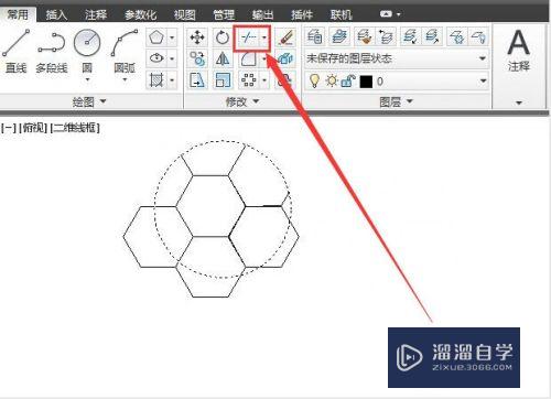 CAD怎么交替使用工具和指令画图(cad怎么交换位置)