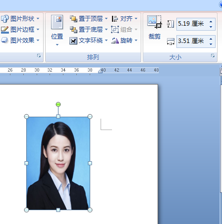 word打印2寸照片尺寸
