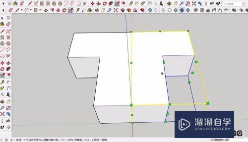 SketchUp草图大师如何实现镜像？