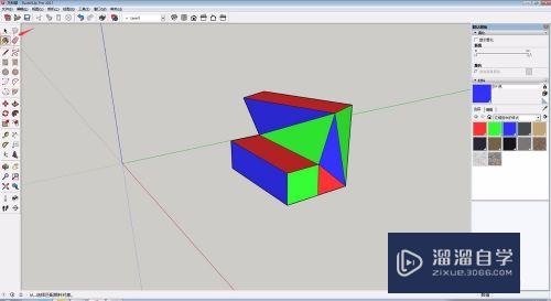 草图大师（SketchUp）SU建模的基本步骤