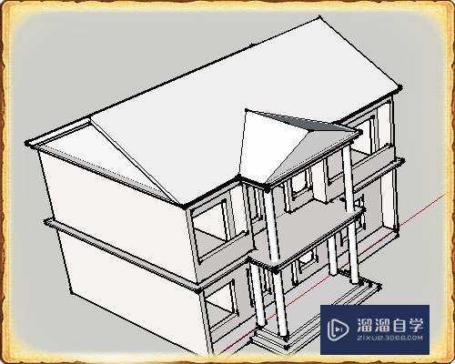 草图大师如何通过图层显示不同的效果(草图大师怎么显示图层)