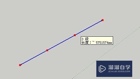SketchUp草图大师怎么等分直线