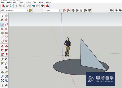 SketchUp草图大师如何画圆锥(草图大师圆锥怎么画)