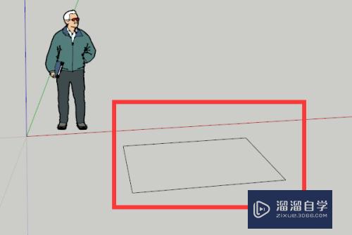 草图大师SketchUp中如何绘制长方体？