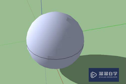 SketchUp如何创建球体模型(su怎么建模球体)