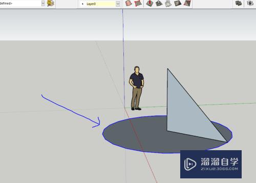 SketchUp草图大师如何画圆锥(草图大师圆锥怎么画)