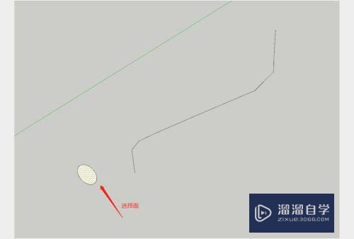 SketchUp怎么跟随路径制图