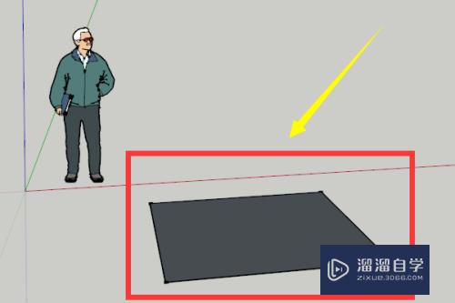 草图大师SketchUp中如何绘制长方体？