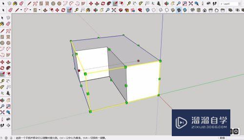 SketchUp草图大师如何实现镜像？