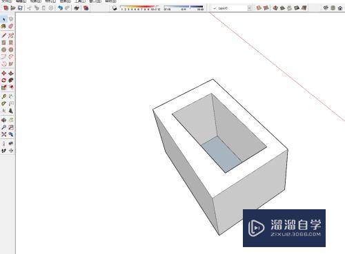 SketchUp怎么借助平面图搭建模型