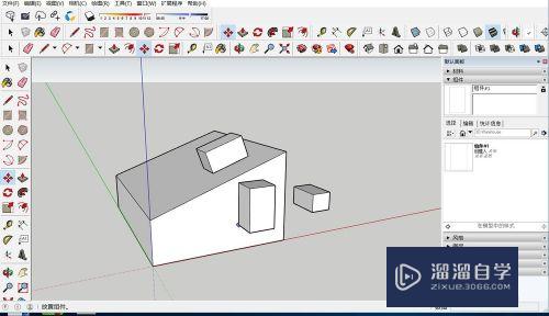 SketchUp草图大师如何对齐模型(草图大师怎么对齐模型)