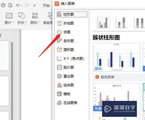 PPT内如何插入饼图(怎么在ppt里加饼图)