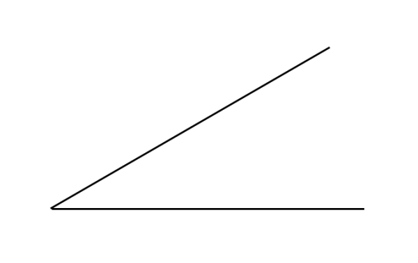 画出下面指定度数的角图片