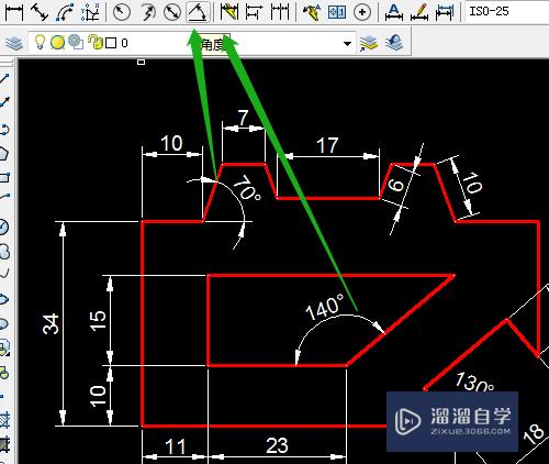 CAD角度标注如何做标注(cad角度标注如何做标注图)