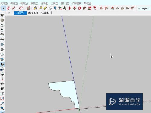 SketchUp路径跟随工具使用教程(sketchup2020路径跟随)