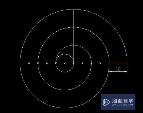 CAD如何画出类似螺旋线的图形(cad如何画出类似螺旋线的图形图片)