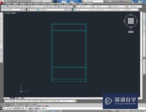 CAD怎么绘制三门展柜平面图(cad怎么绘制三门展柜平面图纸)