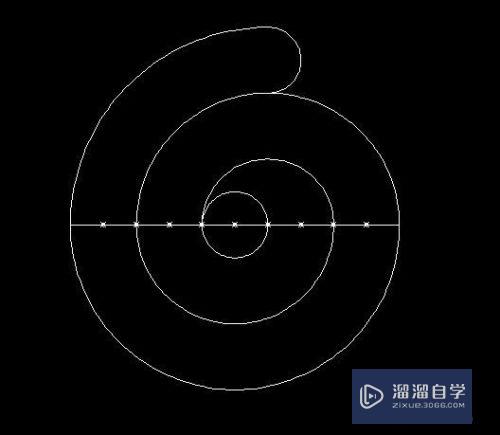 CAD如何画出类似螺旋线的图形(cad如何画出类似螺旋线的图形图片)