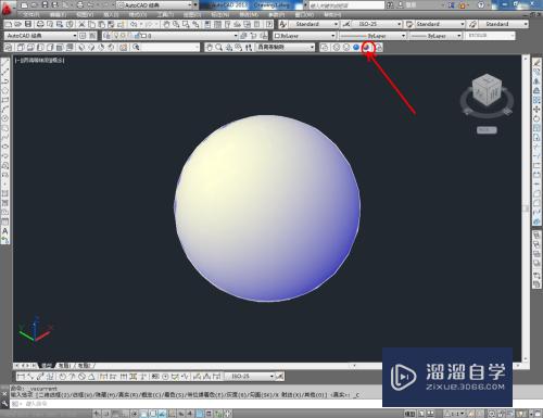 CAD如何绘制球体(cad如何绘制球体图形)