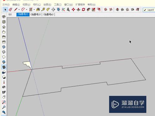 SketchUp路径跟随工具使用教程(sketchup2020路径跟随)