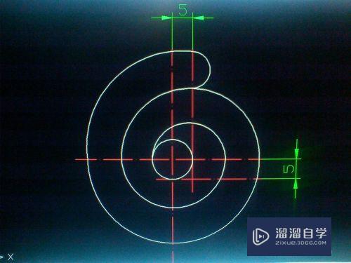 CAD如何画出类似螺旋线的图形(cad如何画出类似螺旋线的图形图片)
