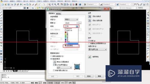 CAD图纸怎么进行填充正方形图案