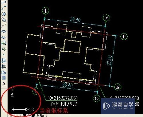 建筑CAD怎么简单标注坐标(建筑cad怎么简单标注坐标图)