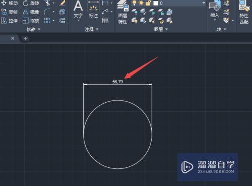 CAD2020怎么标注圆的直径(cad2020如何标注圆的直径)