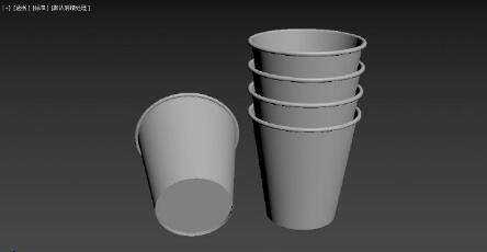 3DMax纸杯制作步骤