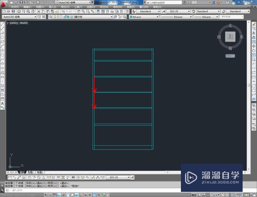 CAD怎么绘制三门展柜平面图(cad怎么绘制三门展柜平面图纸)