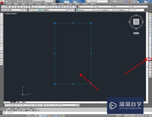 CAD如何制作三门展柜平面图？