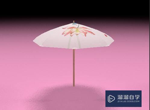3DMax怎么做古风伞的材质贴图(3dmax怎么做古风伞的材质贴图教程)