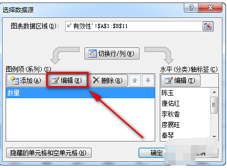 Excel中如何做一个图表 随筛选数据而变化？