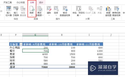 Excel如何刷新数据透视表(excel如何刷新数据透视表里的数据)