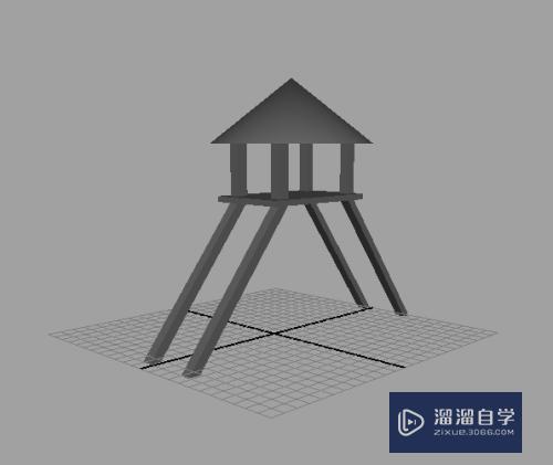 Maya怎么建模一个滑梯(上）？