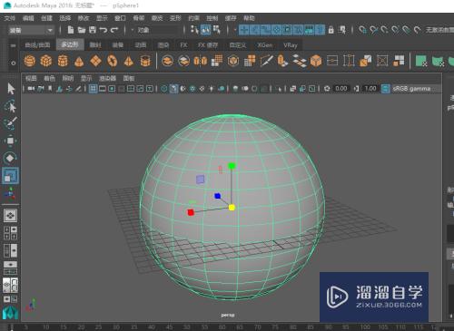 Maya如何在网格表面投射曲线(maya怎么显示网格线)