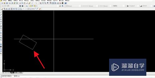CAD怎么画旋转的矩形并解除旋转命令(cad画矩形旋转角度取消掉)