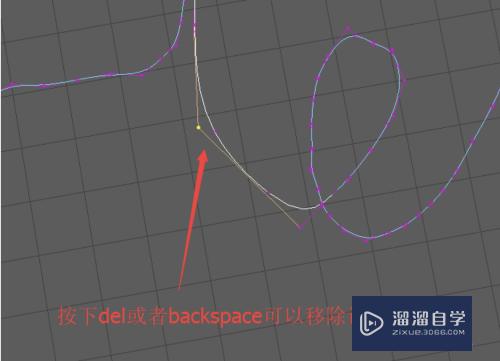 Maya使用铅笔曲线工具绘制线条的方法